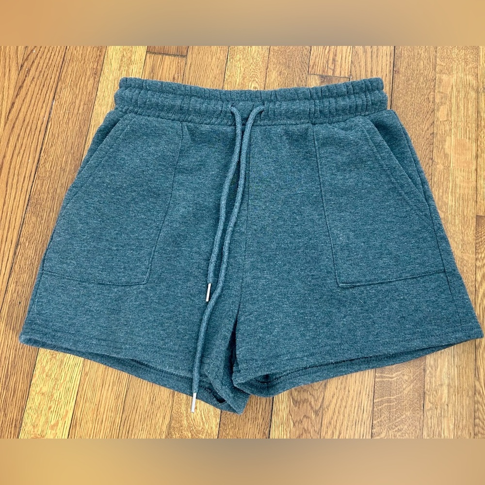 Lovestreak slate Drawstring Shorts in size large